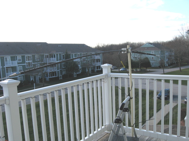 WebSDR N8LI Shortened 40m Dipole
